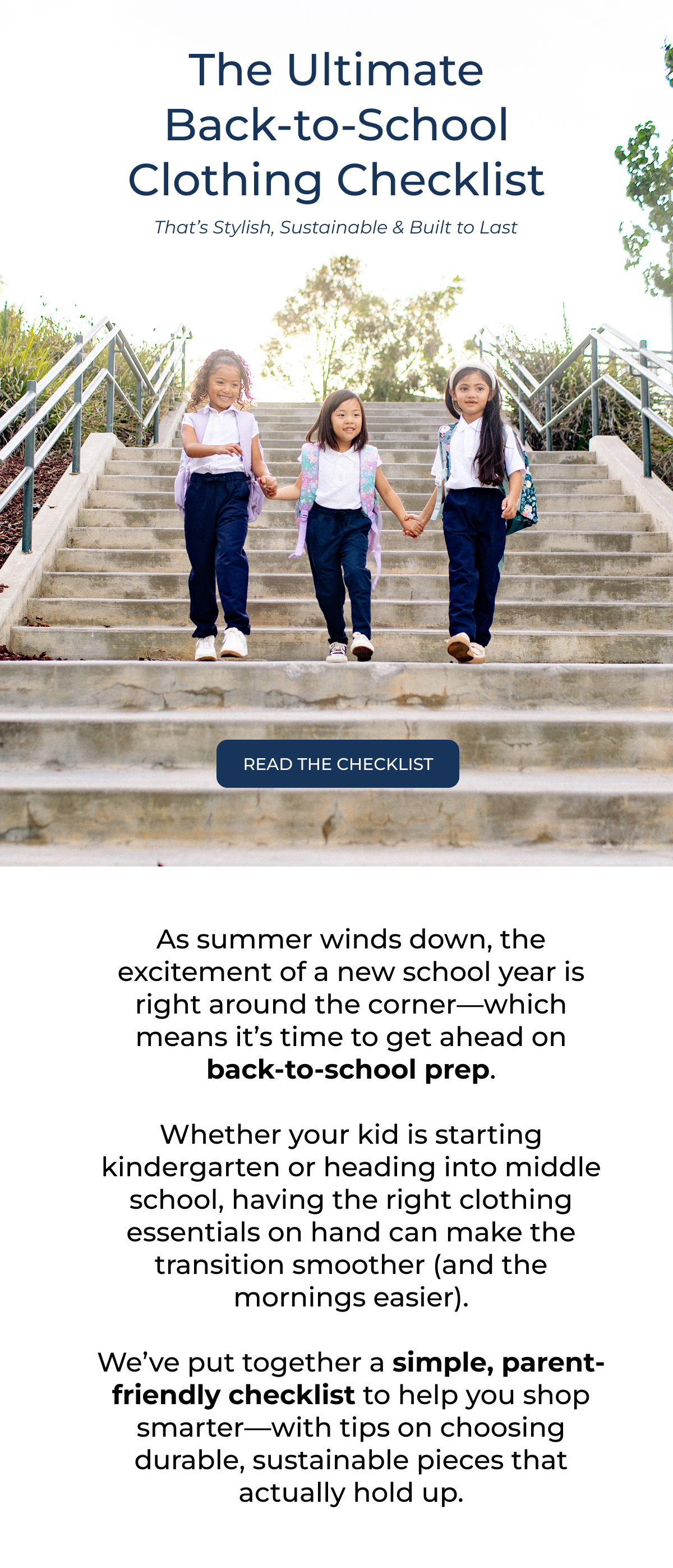 Back-to-School Prep List