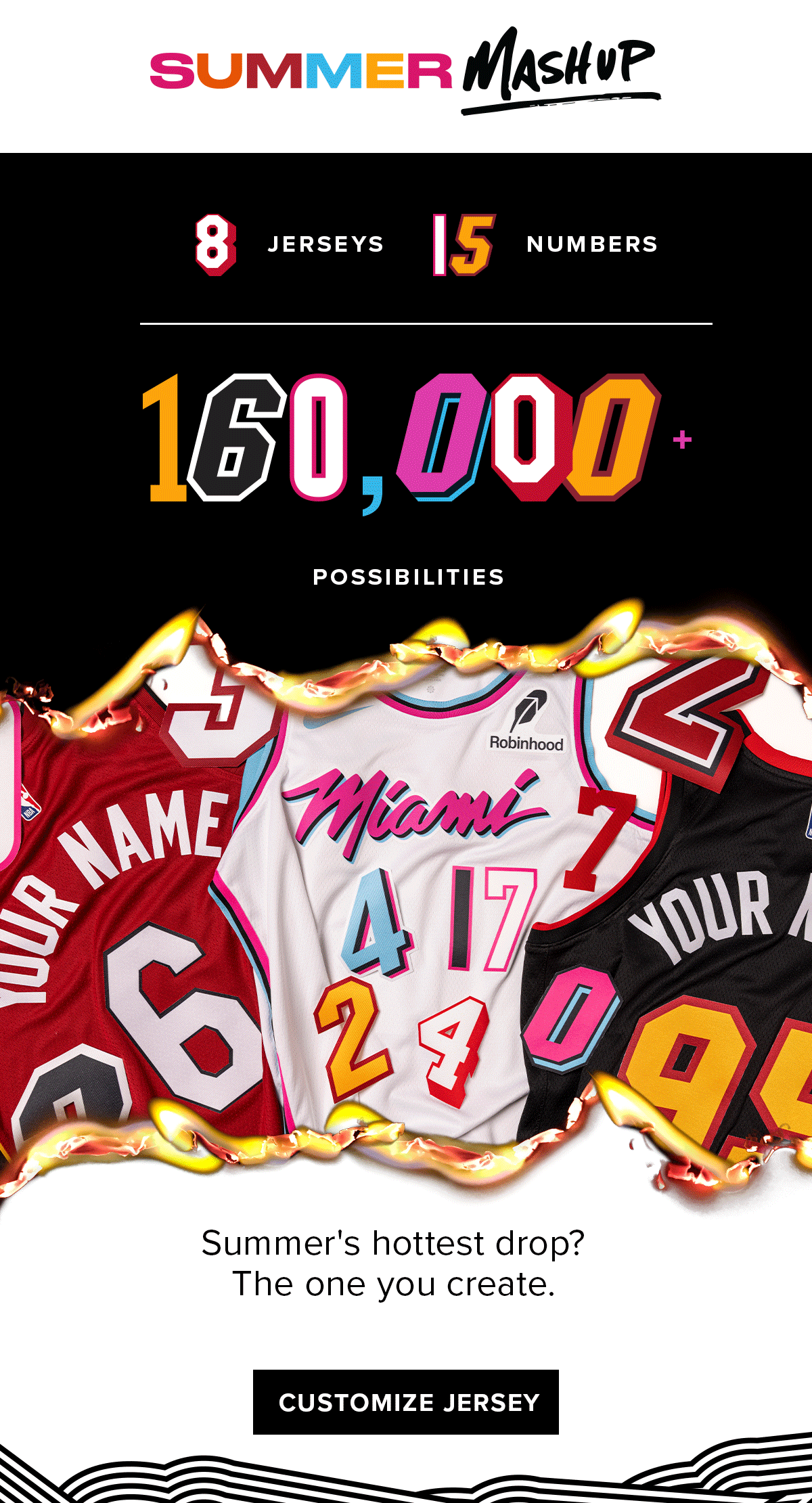 Summer Mashup | Customize Jersey