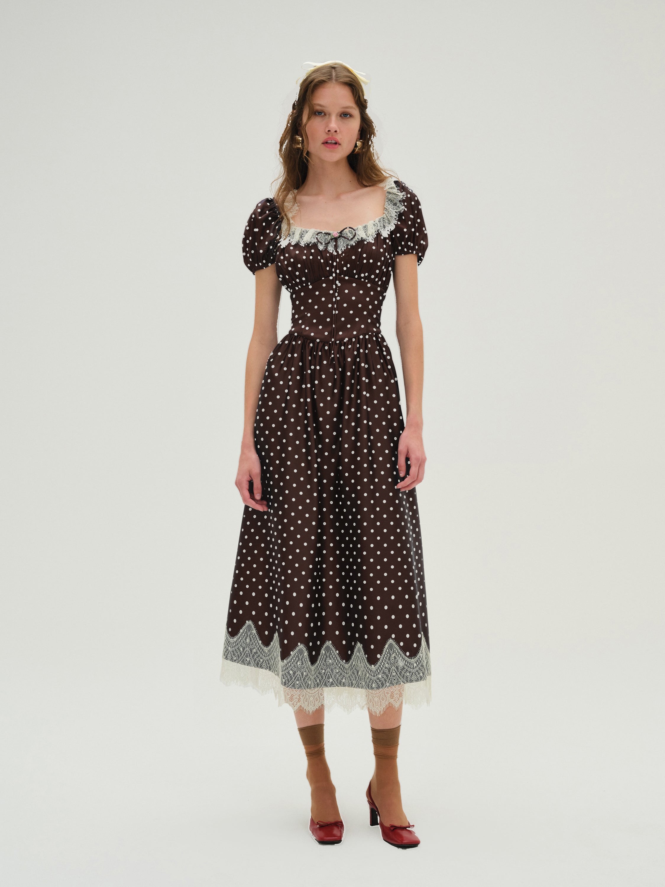 Image of Ines Midi Dress
