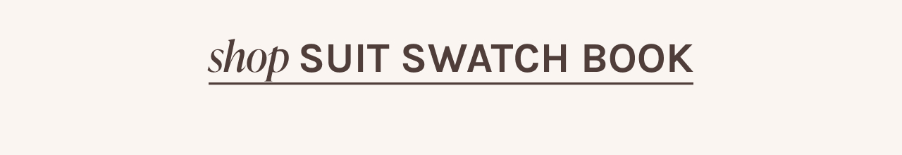 shop SUIT SWATCH BOOK