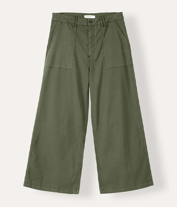 Wide Straight Leg Trousers