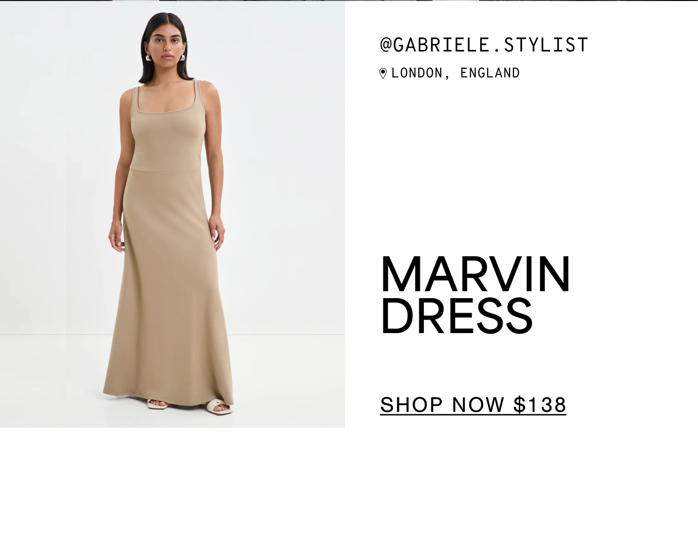 Sejal wears The Marvin Dress ($138)