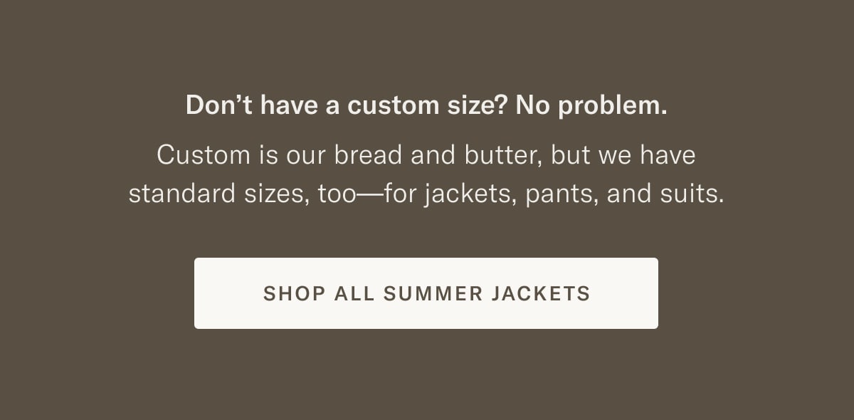 Shop All Summer Jackets