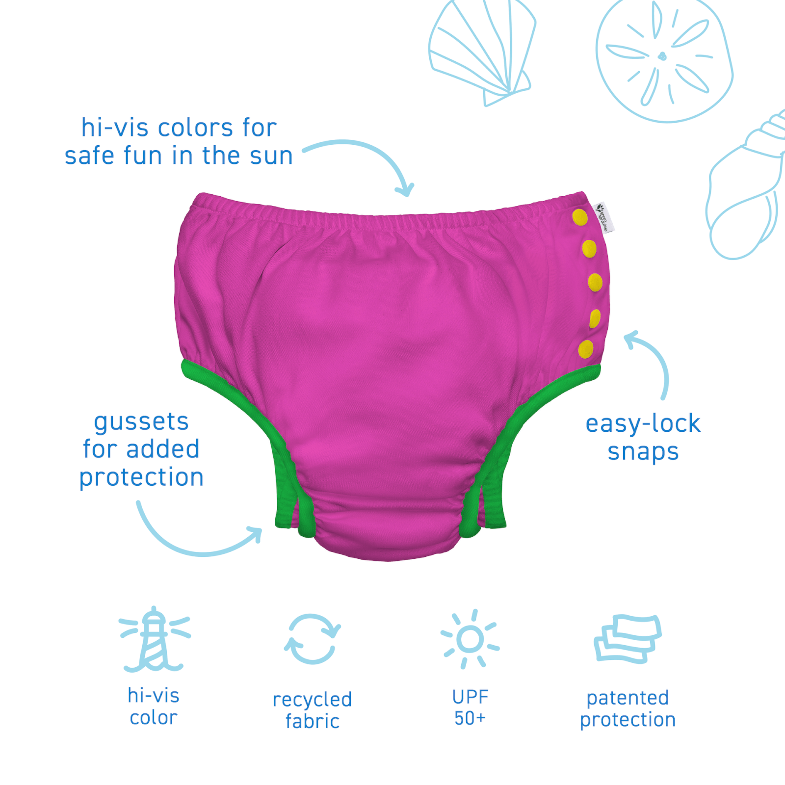 eco snap swim diapers