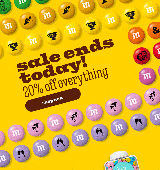 SALE ENDS TODAY