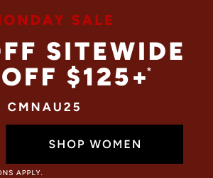 Up to 60% off Sitewide Shop Women