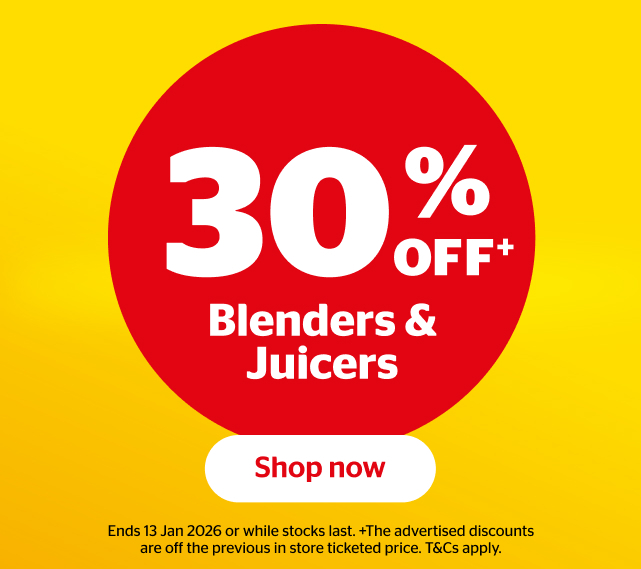 30% off Blenders and Juicers
