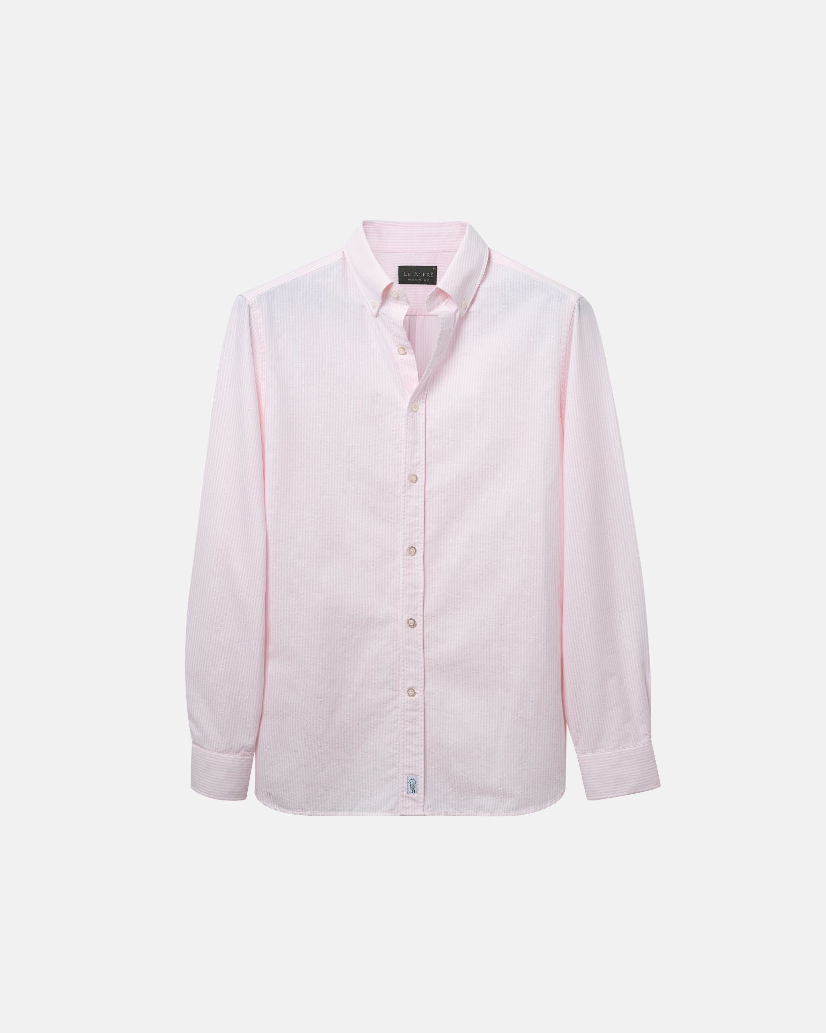 Image of 'Le Stripe' Pink Oxford Shirt
