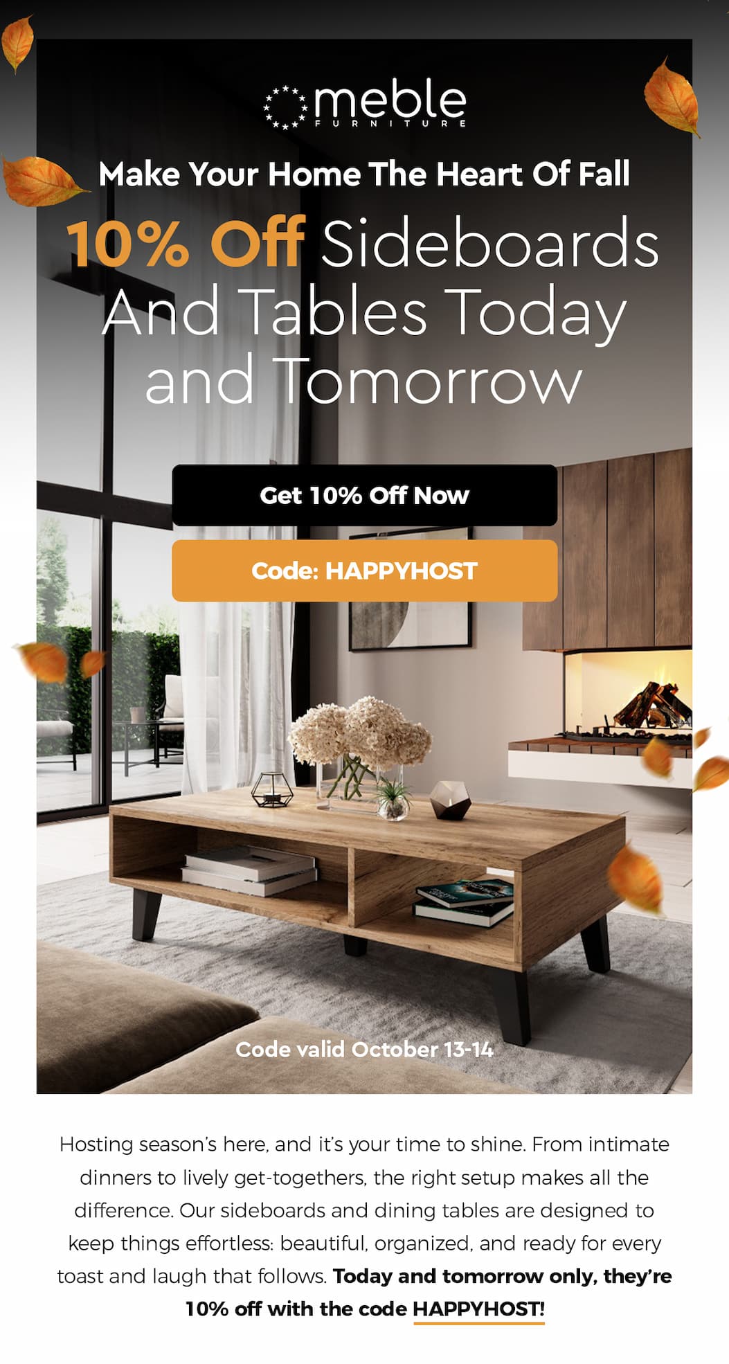 get 10% off now
