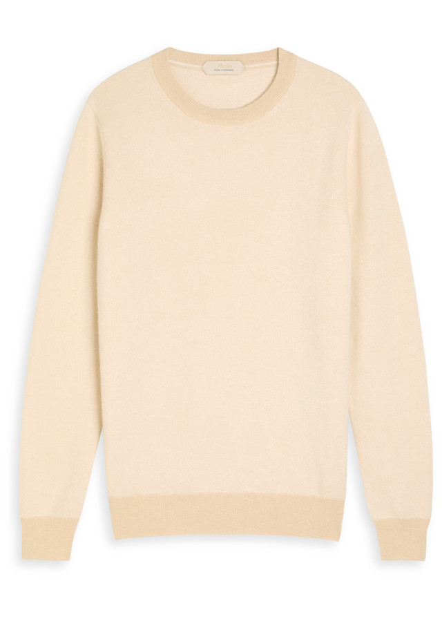 AURÉLIEN Mélange-knit cashmere jumper