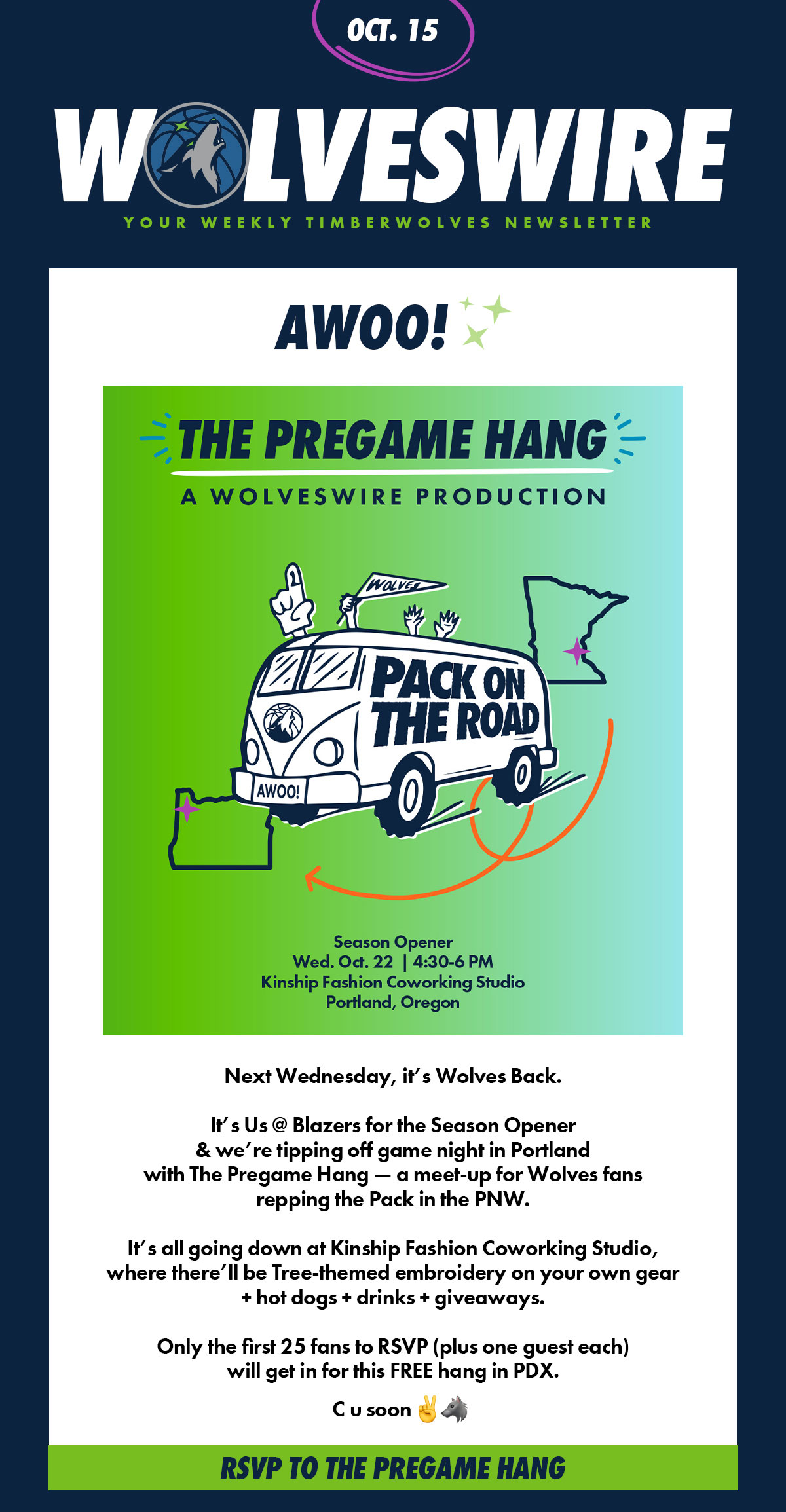 RSVP - Pregame Hang