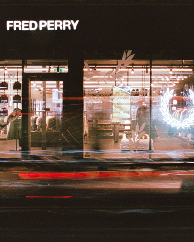 The sale is on in stores - find your local Fred Perry shop