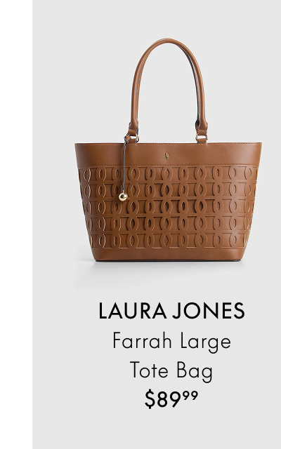 LAURA JONES Farrah Large Tote Bag