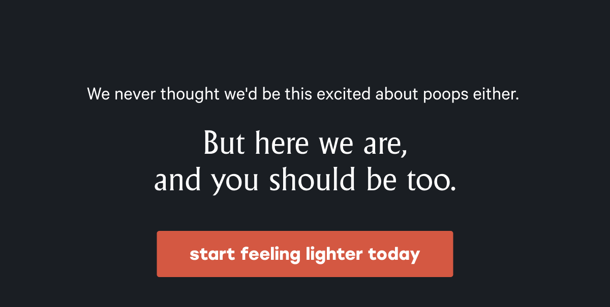 We never thought we'd be this excited about poops either.&nbsp; But here we are, and you should be too.