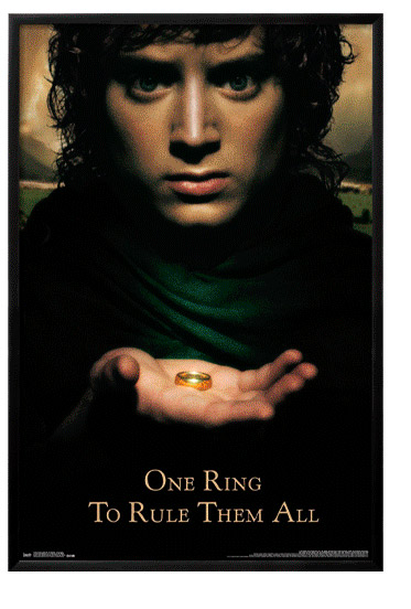 The Lord of the Rings: Fellowship of the Rings - One Sheet