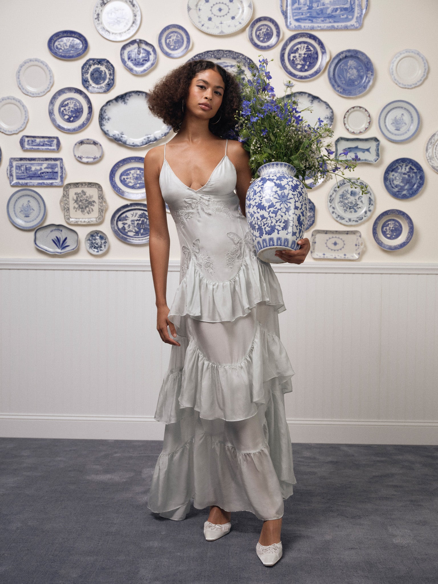 Image of Bayview Bow Maxi Dress