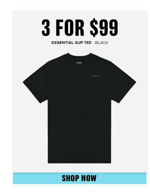 ESSENTIAL SUP TEE BLACK