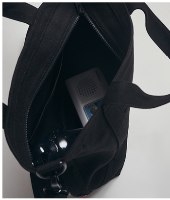 Brooklyn Crossbody Tote Black