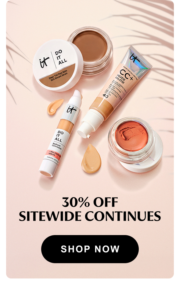 30% OFF SITEWIDE