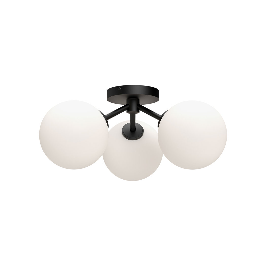 Luanda 3-Light 17.75" Semi Flush Mount