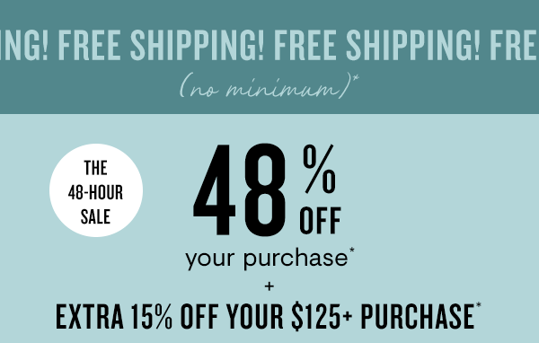 48% off + Free Shipping
