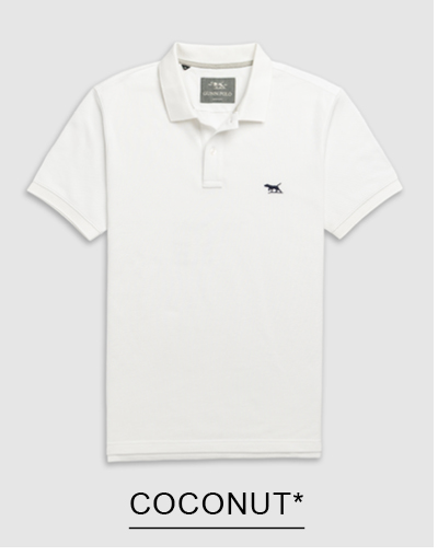 Shop The Gunn Sports Fit Polo, Coconut online and instore at Rodd & Gunn