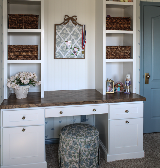 Weston White Desk