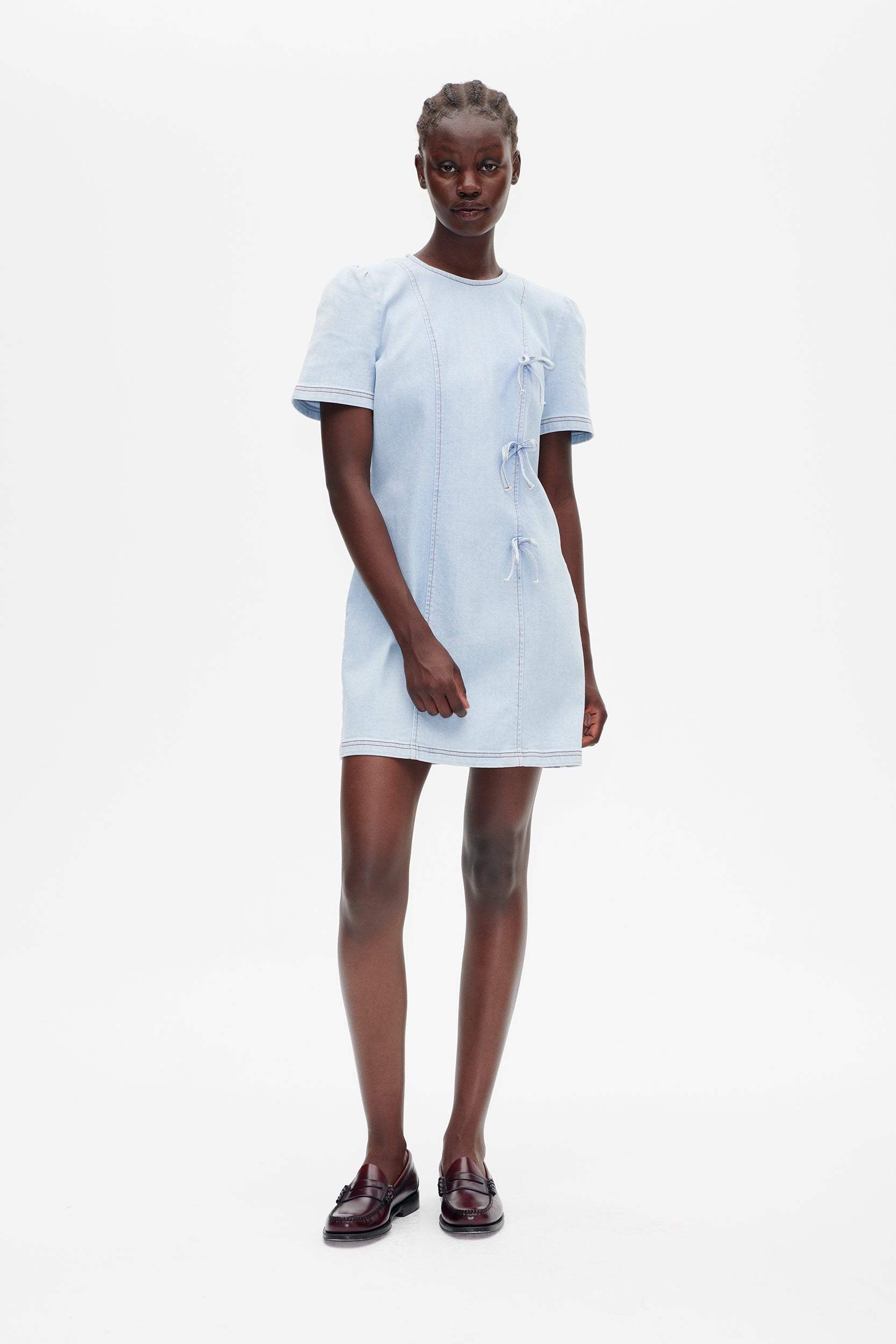 Image of AMALI DRESS | Azurine Blue Patch