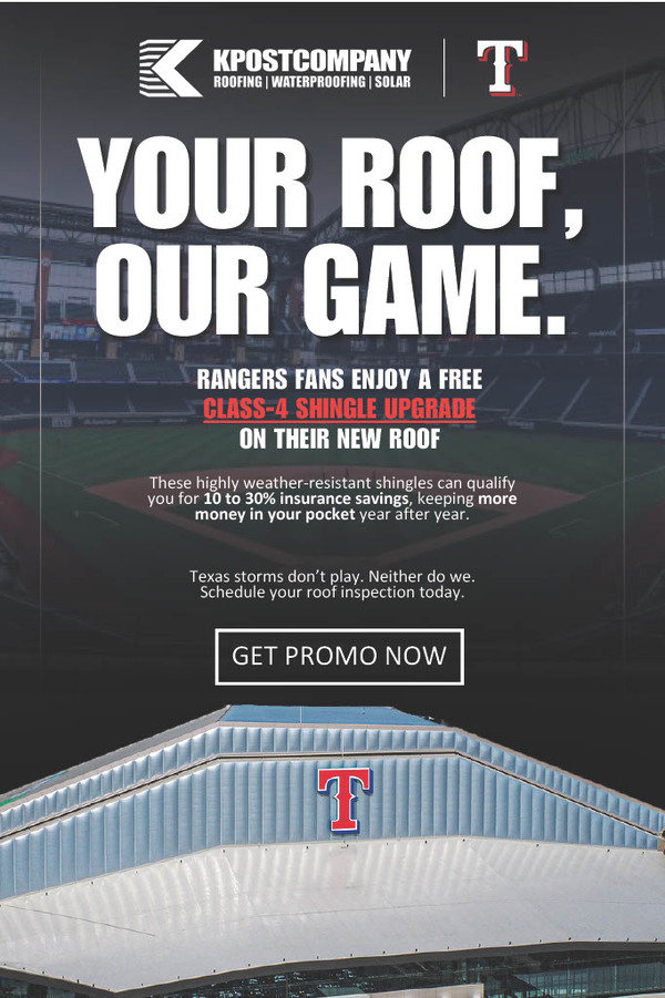 Your roof, our game.