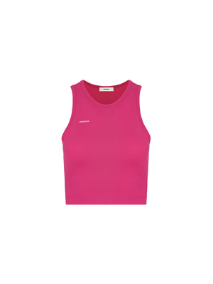 365 Cotton-Stretch Tank Top—Howlite Pink