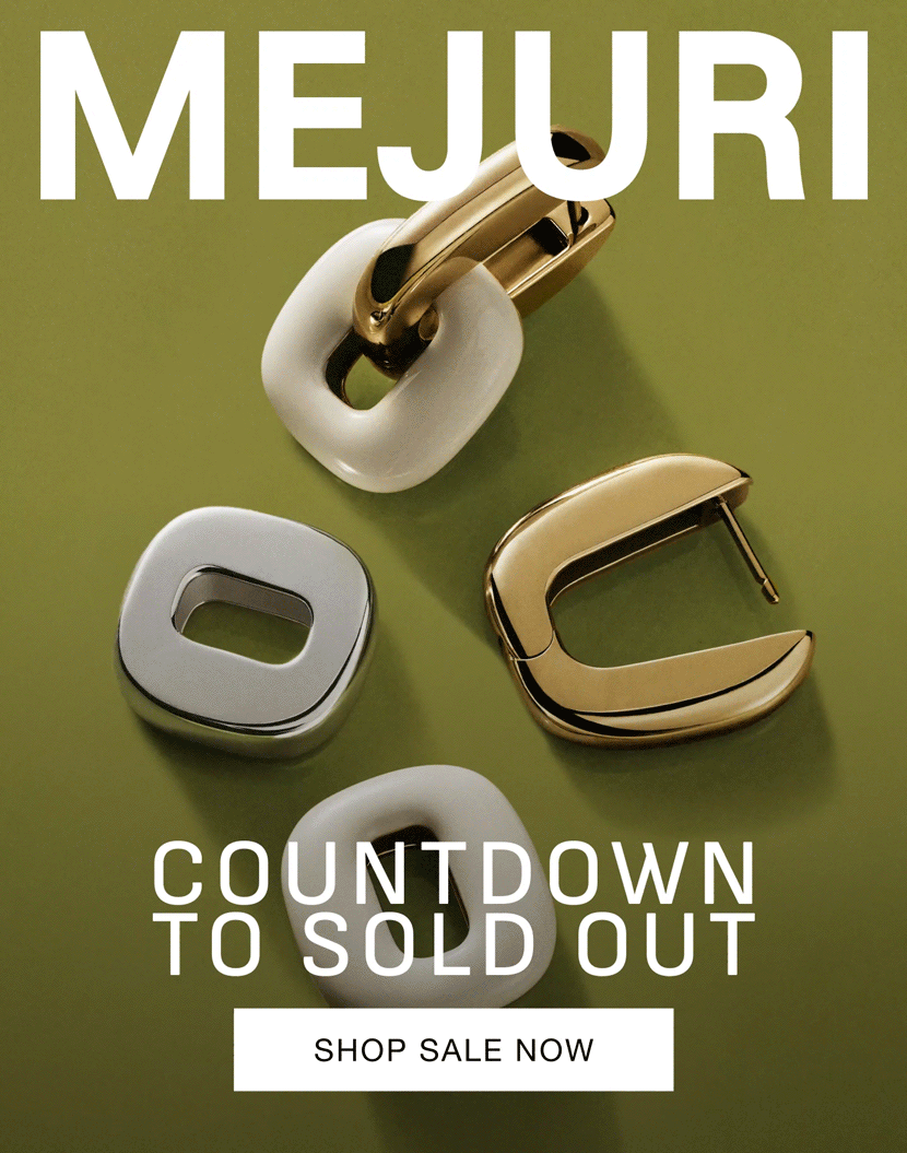 Mejuri. Countdown to Sold Out. Shop Sale Now.
