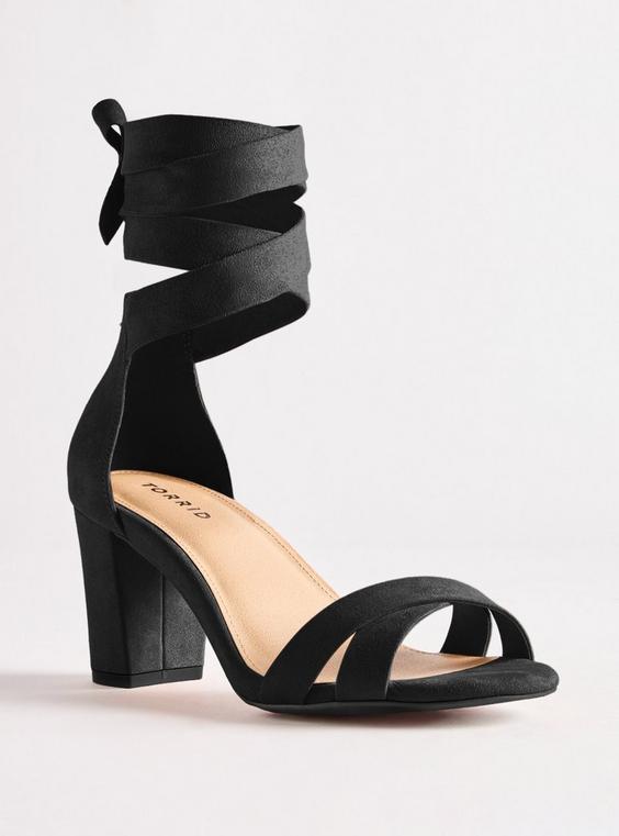 Strappy Ankle Wrap Heel (WW)