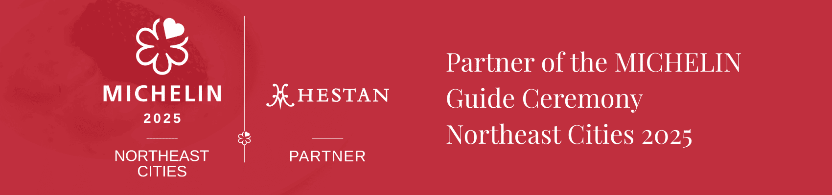 Partner of the MICHELIN Guide Ceremony Northeast Cities 2025