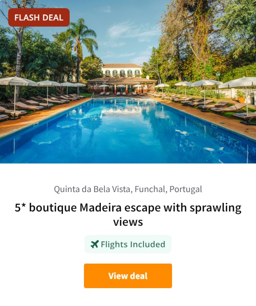 5* boutique Madeira escape with sprawling views