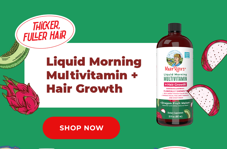 Liquid Morning Multivitamin + Hair Growth