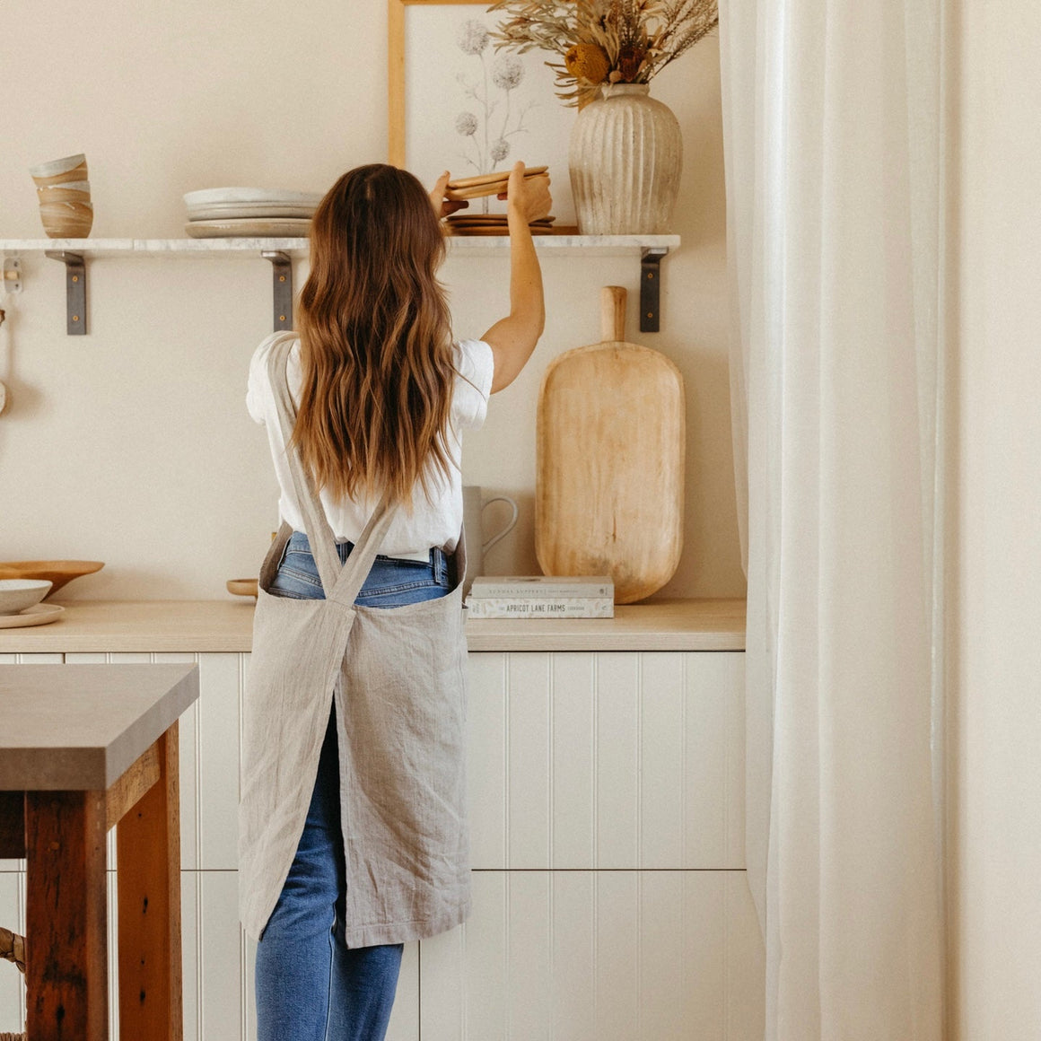 Casa Zuma Linen Apron