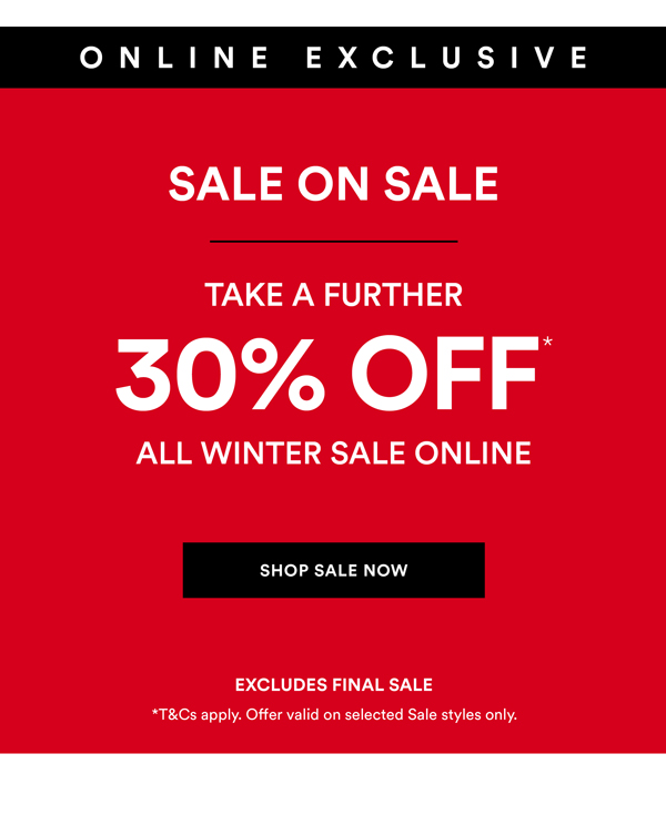 Shop End of Season Sale*