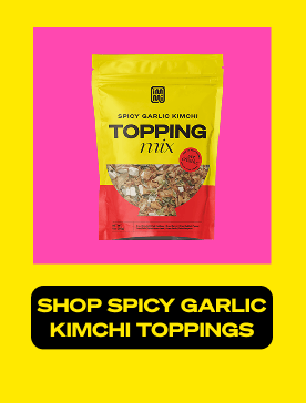 Spicy Garlic Kimchi Topping Mix