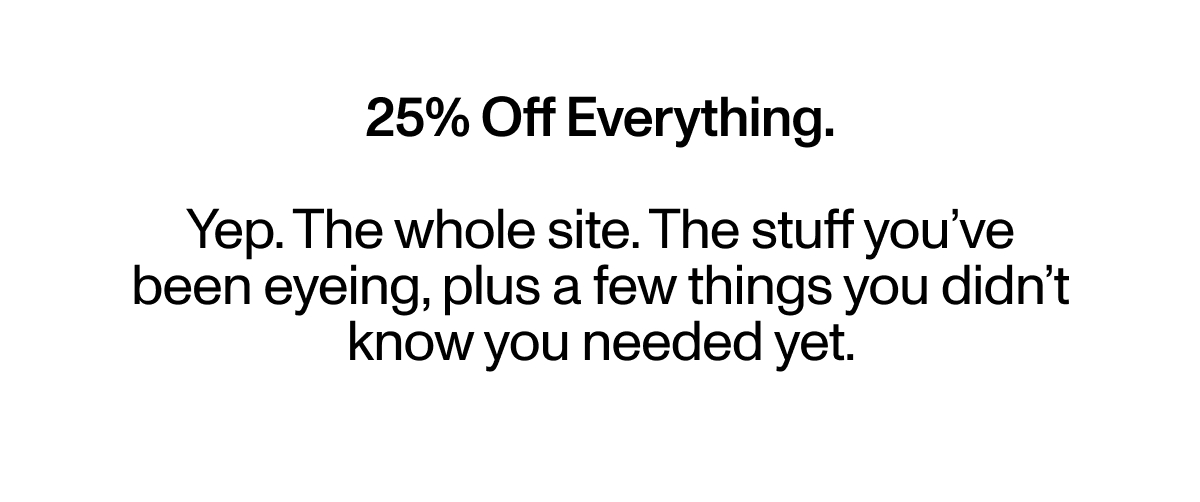 25 OFF TYPO