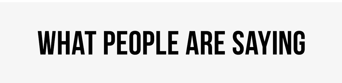 Hear what others are saying