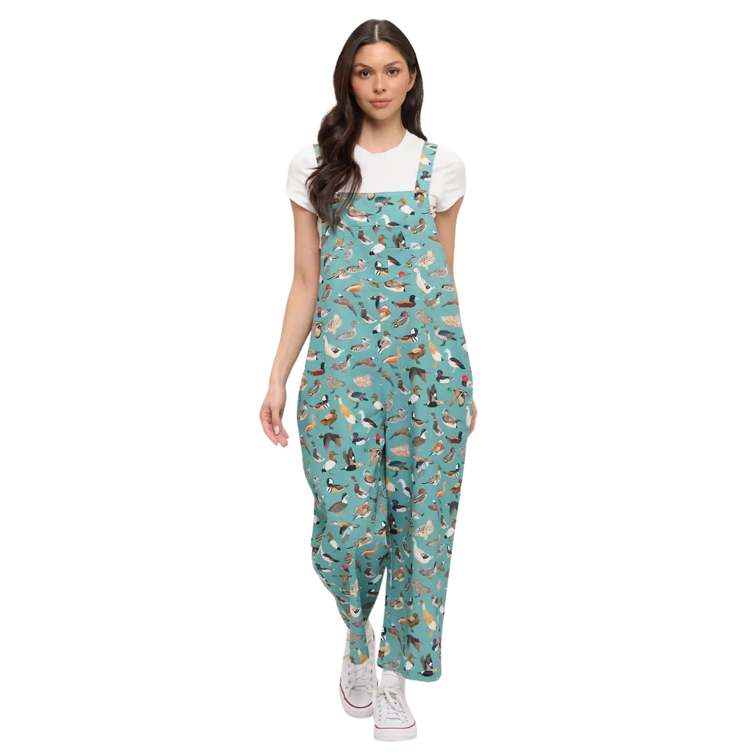 Image of Colorful Ducks Pond Overalls
