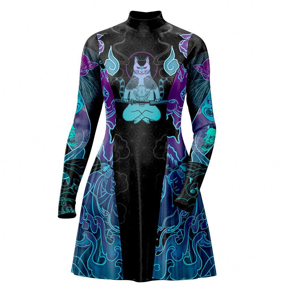 Image of Nekomata Skater Dress