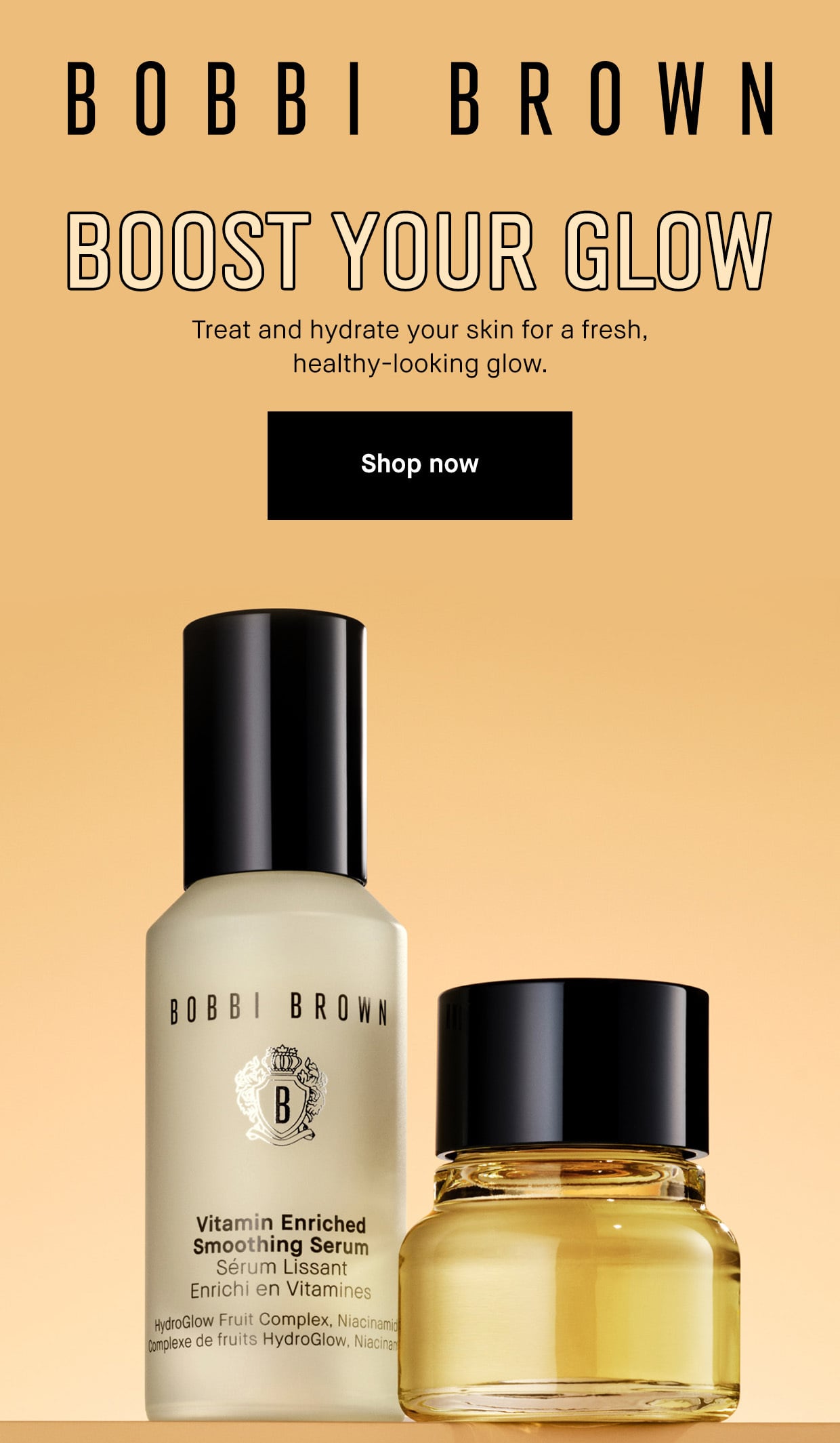 BOBBI BROWN | BOOST YOUR GLOW | Treat and hydrate your skin for a fresh, healthy-looking glow. | Shop now