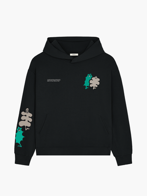 Pangaia x Gasius Hoodie—Black