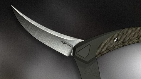 This Funky Magnet Lock EDC Blade Comes from a Knifemaking Supergroup