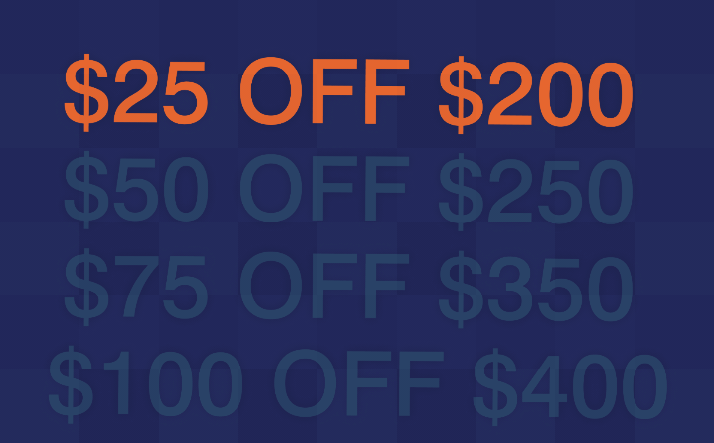 Looking Great. Saving Big.