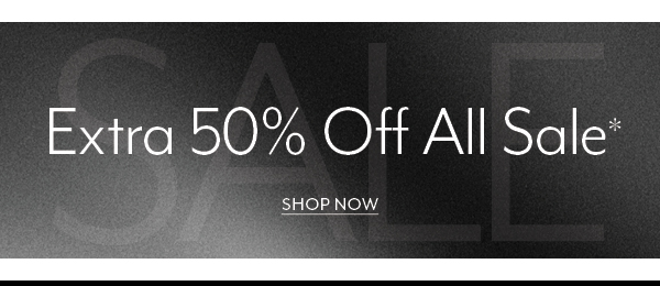 Extra 50% Off All Clearance*