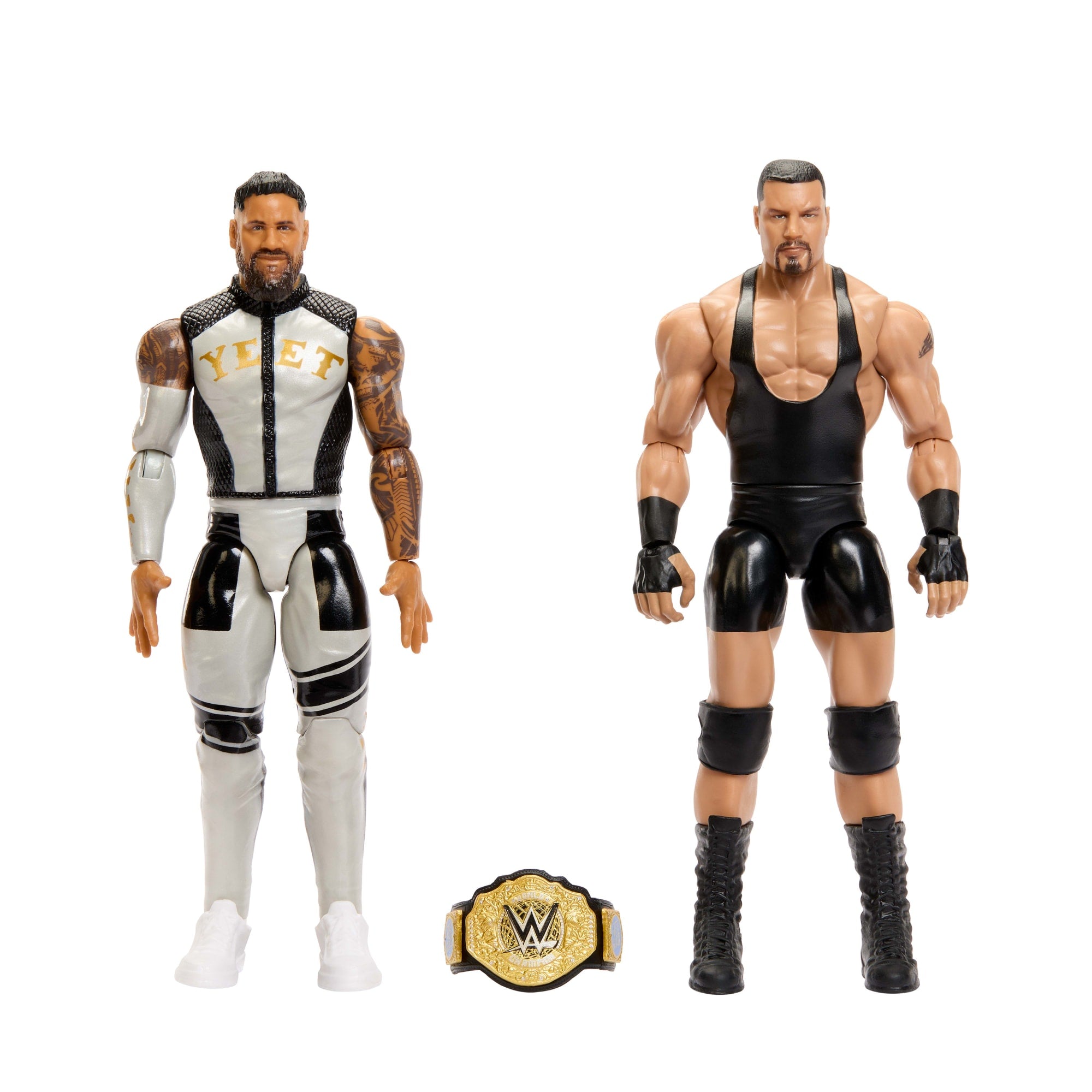 Image of WWE Jey Uso™ vs Bron Breakker™ Action Figure 2-Pack 