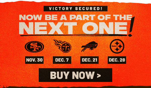 Be a Part of the Next One! Buy Tickets Now > 