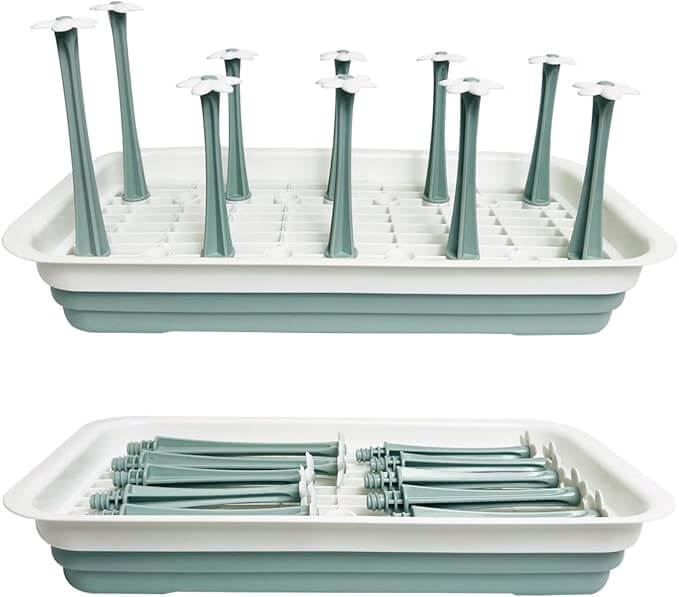 L-Wash Countertop Bottle Drying Rack